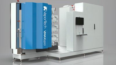 The new V.MAX1500 PVD and DLC flexible coating system from Vapor Technologies.
