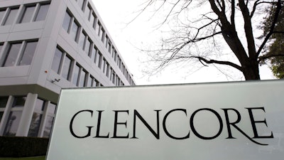 This April 14, 2011 file picture shows the Glencore headquarters in Baar, Switzerland.