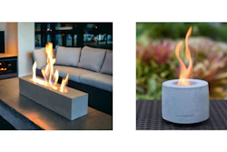 Two Colsen fire pit options under recall.