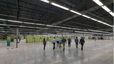 Solarcycle leaders prospecting the new Georgia facility.