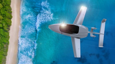 Rendering of the Switchblade Flying Sports Car.