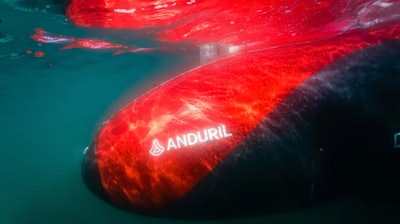 An Anduril undersea vehicle.