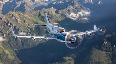 An Ecopulse flight test with battery system onboard.