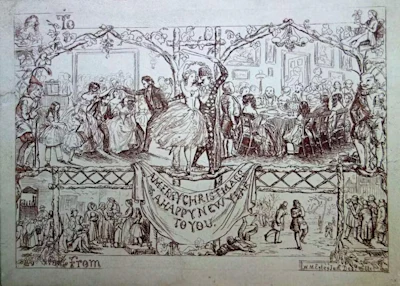 A Christmas card.