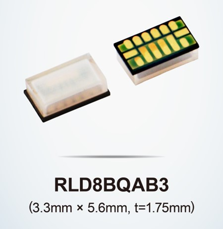 Rohm's new infrared laser diode.