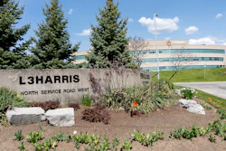 L3Harris building in Burlington, Canada.