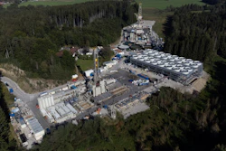 A geothermal site is under construction in Geretsried, Germany, Sept. 19, 2024.