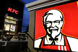 This April 18, 2011, file photo, shows Yum Brand's KFC restaurant in Mountain View, Calif.