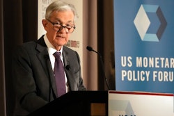 Federal Reserve Chair Jerome Powell addresses the annual U.S. Monetary Policy Forum, New York, March 7, 2025.