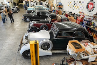 Volunteers gather at The Rolls-Royce Foundation in Mechanicsburg, Pa., Saturday, April 5, 2025.