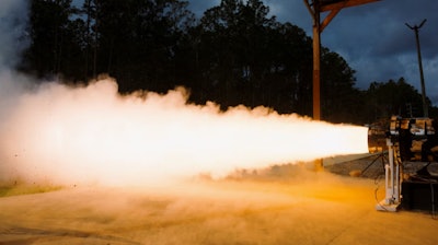 The test of Anduril's Hypersonic Solid Rocket Motor.