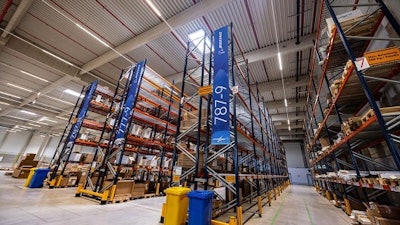 Inside Boeing's new Dormagen warehouse.