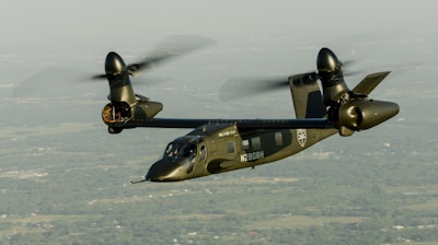 Bell V-280 Valor long range assault aircraft.