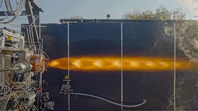 Venus Aerospace' Rotating Detonation Rocket Engine.
