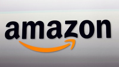 The Amazon logo in Santa Monica, Calif., Sept. 6, 2012.