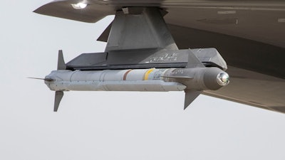 AIM-9X Block II missile.