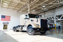 Kodiak Driver-equipped autonomous truck at Roush’s production facility in Livonia, Michigan.