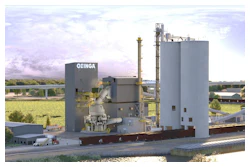 When completed, Ozinga's low-carbon cement manufacturing facility will be the largest in North America.