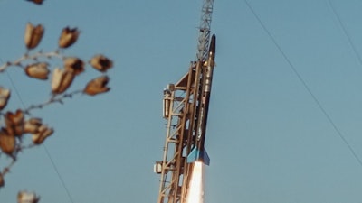 Spyder Hypersonic Rocket lifts off from White Sands Missile Range.