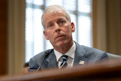 Energy Secretary Chris Wright listens during a hearing of the Senate Committee on Energy and Natural Resources on Capitol Hill, June 18, 2025, in Washington.