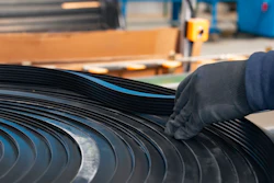 Rubber profile packing.
