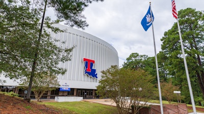 The Thomas Assembly Center on the campus of Louisiana Tech University.