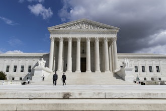 The Supreme Court Building is seen in Washington on March 28, 2017.