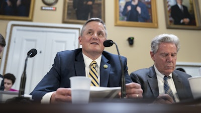 Rep. Bruce Westerman, R-Ark., at the Capitol in Washington, March 27, 2023.
