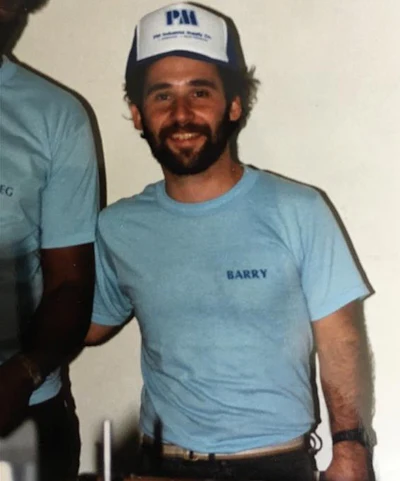 Barry Gerin, shown in the early 1980s.