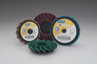 Discs Non Woven Flap Rapid Prep Vortex 2 3 Inch (300 Dpi)