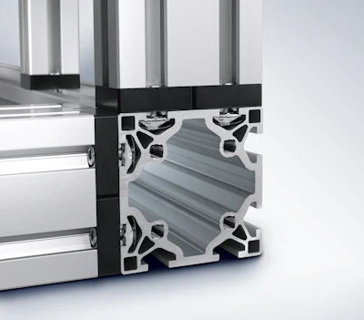 Modular automation system products are based on an innovative extrusion and fastening technology characterized by a common 14-millimeter T-slot for easy connections.