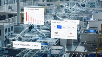 Real-time data from PLCs and sensors to MRO teams.