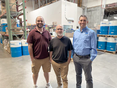 From left: Jason, Barry and Zack Gerin.