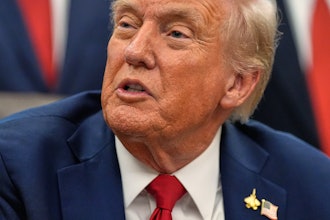 President Trump speaks in the Oval Office, Sept. 30, 2025.