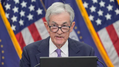 Federal Reserve Chairman Jerome Powell speaks at a news conference after the Federal Open Market Committee meeting, Oct. 29, 2025.
