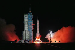 China's Long March 2F rocket, carrying three astronauts for the Shenzhou 21 manned space mission, blasts off at the Jiuquan Satellite Launch Center in Jiuquan, northwestern China, Friday, Oct. 31, 2025.