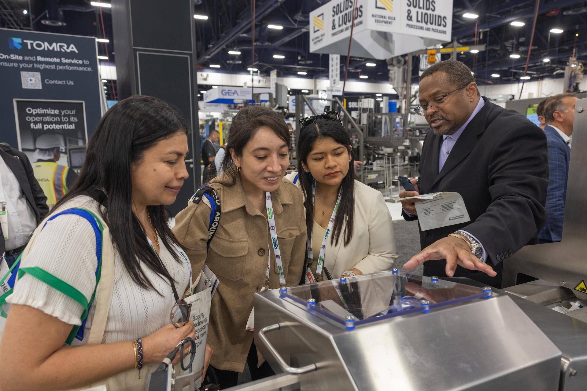 Attendees experienced product demos from 2,300 exhibitors at PACK Expo 2025.