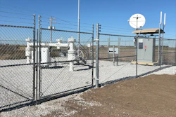 A facility along the Tallgrass Trailblazer carbon dioxide pipeline is seen Oct. 17, 2025, near Glenvil, Neb.