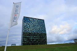 The head office of Chinese-owned chipmaker Nexperia is seen in Nijmegen, Netherlands, Tuesday, Oct. 14, 2025.