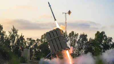 Tamir surface-to-air missiles.