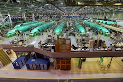 737 fuselage production in Wichita, Kansas