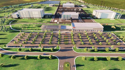 Eli Lilly And Company New Plant Rendering