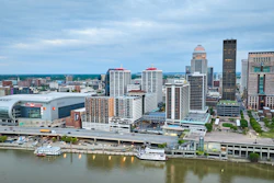 Downtown Louisville.
