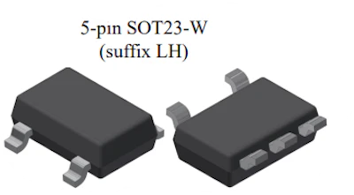 Figure 3b: ACS37041 Small Leaded Magnetic Current Sensor