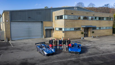 Mc Murtry New Production Facility Opening In Photo Left To Right Ben Mc Murtry Thomas Keenan Thomas Yates Kevin Ukoko Rongione Richard Mc Murtry 2048x1365