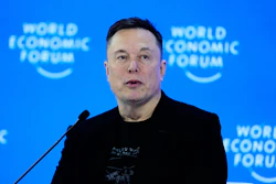 Elon Musk attends the annual meeting of the World Economic Forum in Davos, Switzerland, Jan. 22, 2026.