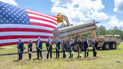 Lockheed Martin Troy Groundbreaking Dig Shot