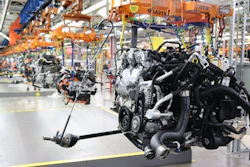 2.7L turbo engine assembly at Spring Hill.