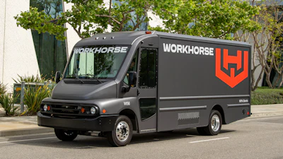 The W56 Electric Step Van from Workhorse.