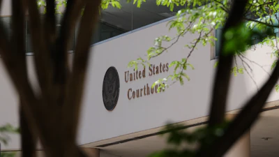 The Edward A. Garmatz United States District Courthouse is seen Monday, June 1, 2026, in Baltimore.